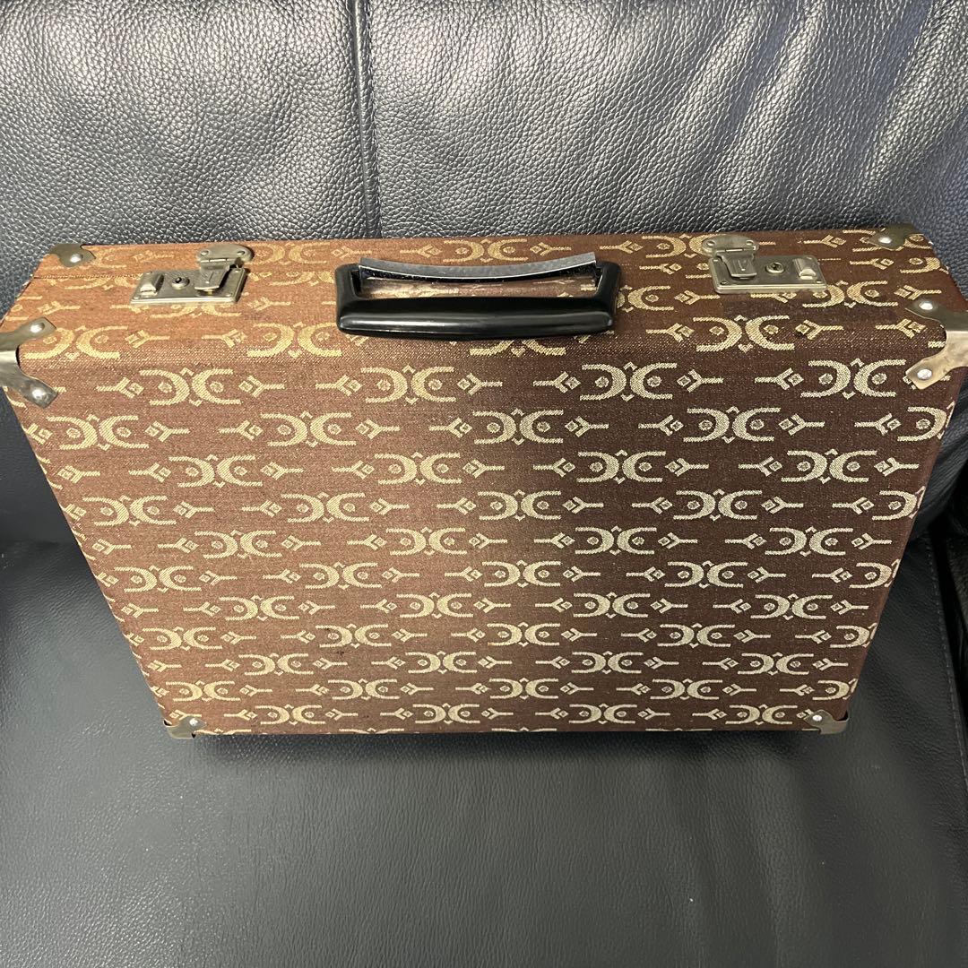 【希少】アンティークアタッシュケース鍵付き アタッシュケース 革 おしゃれ かっこいい ビジネス 黒 メンズ 高級