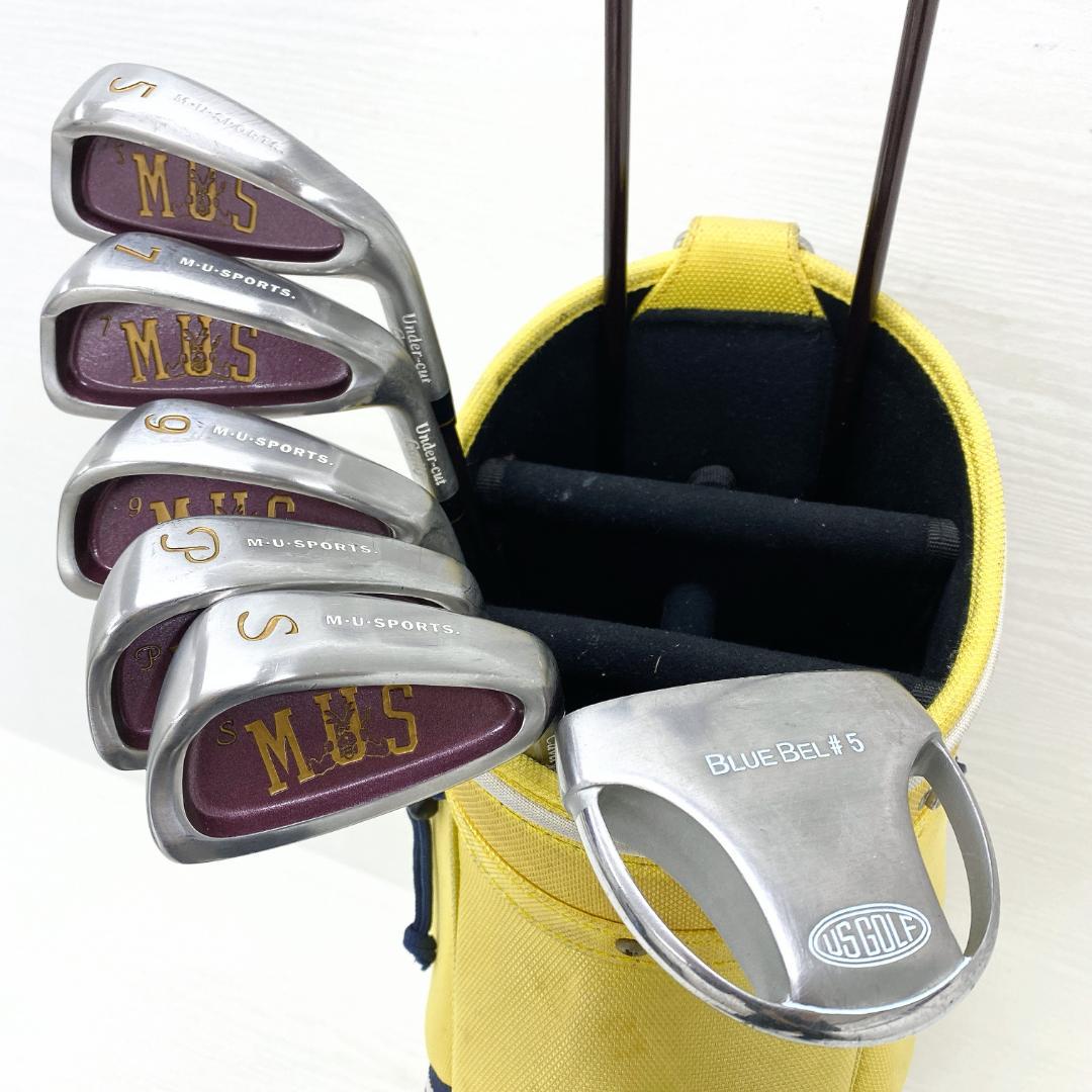 【格安‼】 M.U.SPORTS レディース ゴルフクラブ 初心者セット L