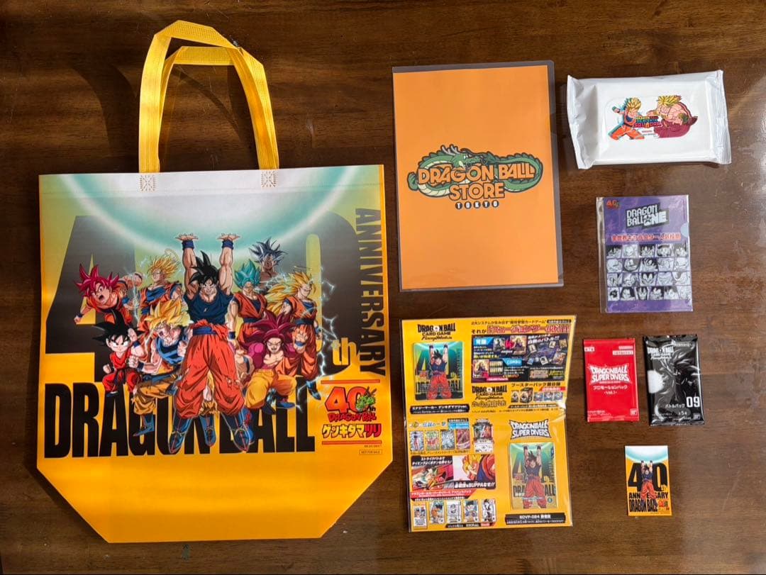 K*様 ドラゴンボール 40周年記念グッズセット - メルカリ