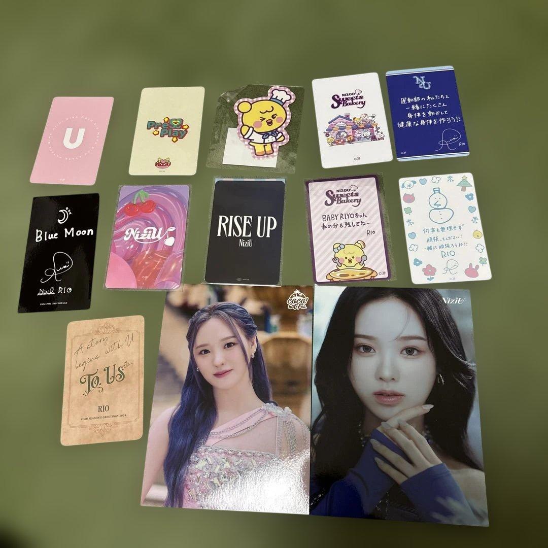 NiziU リオ トレカ、ラントレ まとめ売り - メルカリ