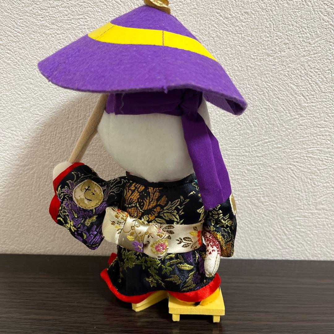 ハローキティ 2003年製 キティ&ダニエル 和装 武士 ぬいぐるみ 2体