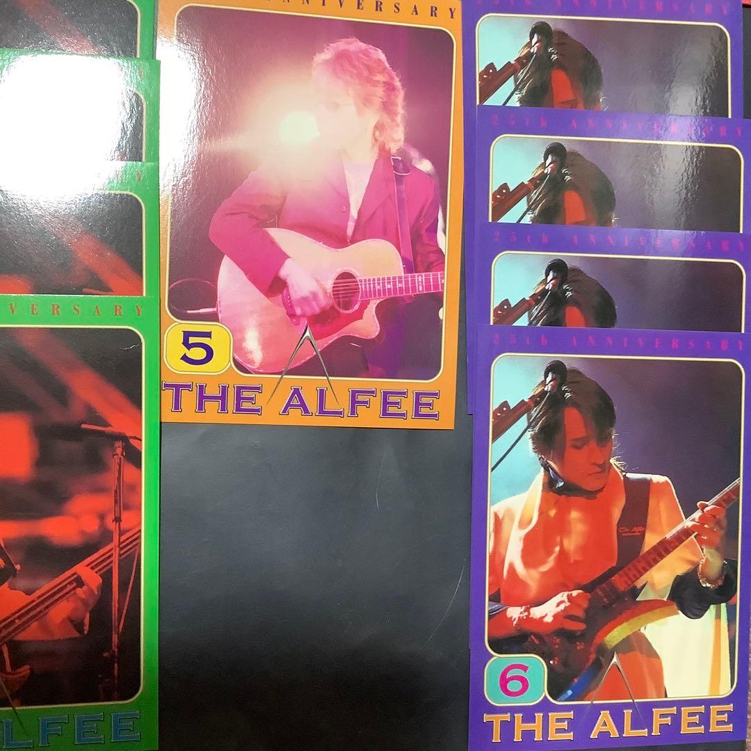 アルフィー 25周年 トレーディングカード 写真 CDセット いろいろ