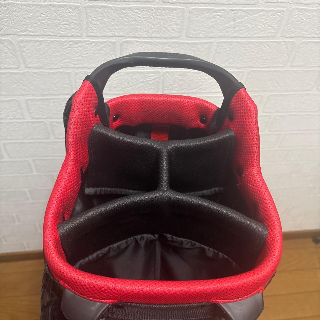 ⭐︎ブルースカイ様専用 タイトリスト スタンドキャディバッグ 黒/赤