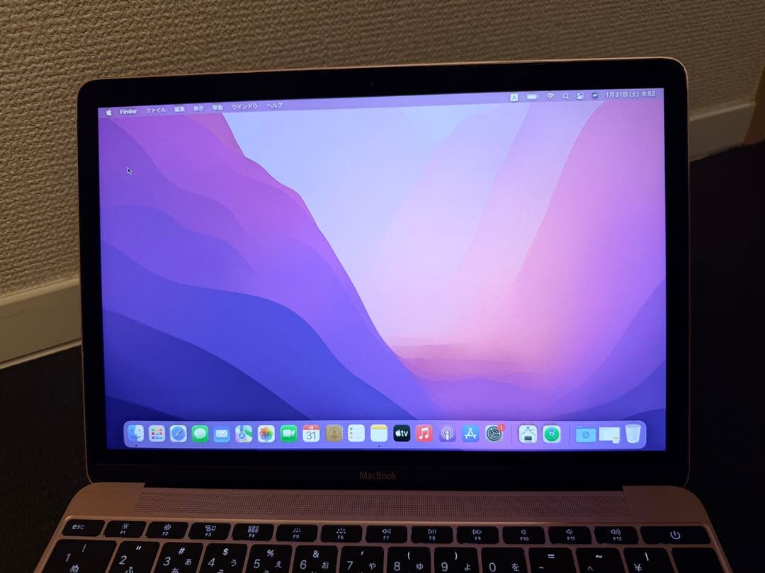 美品】512GB ローズピンク MacBook A1534 12inch - メルカリ