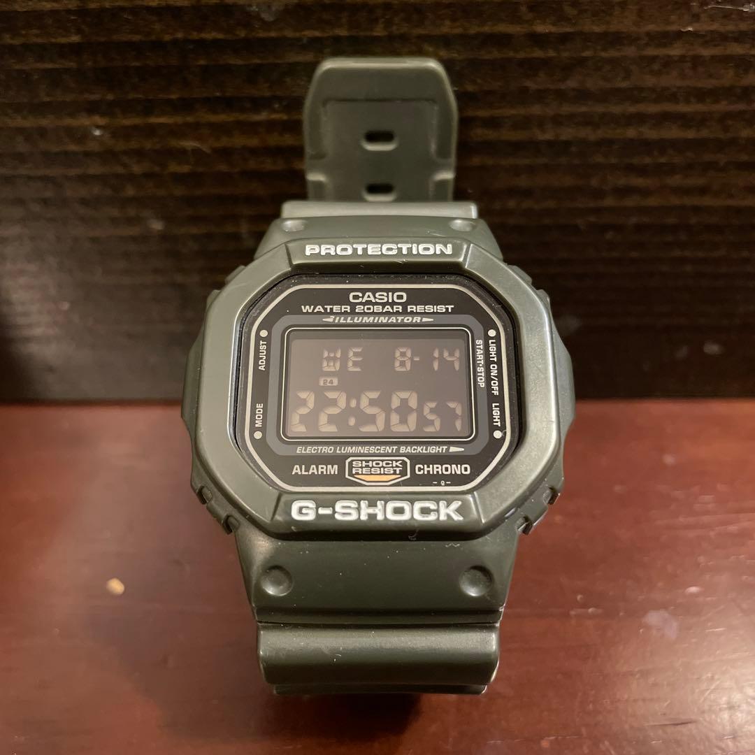 カシオ G-SHOCK DW-5600FS キムタク ヒーロー モスグリーン - メルカリ