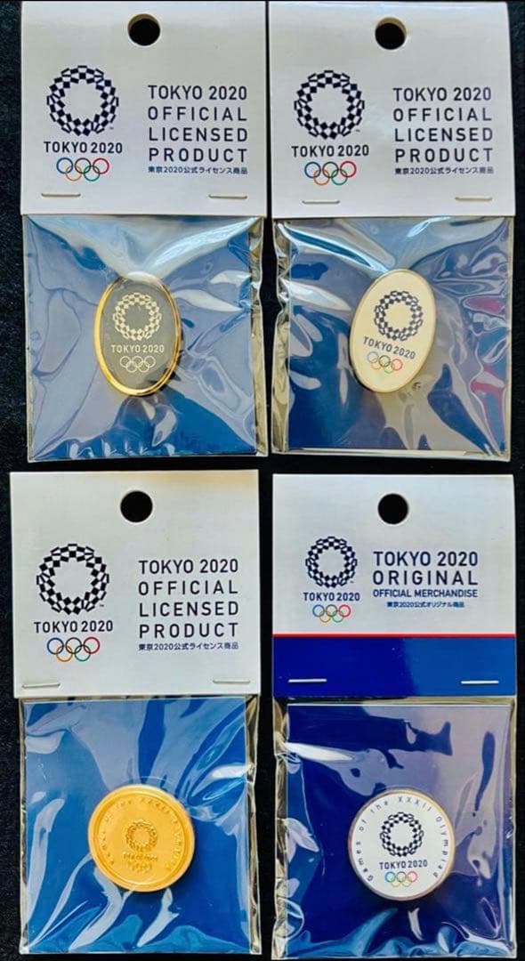 新品未開封品 東京2020公式ライセンスグッズ オリンピックピンバッチ