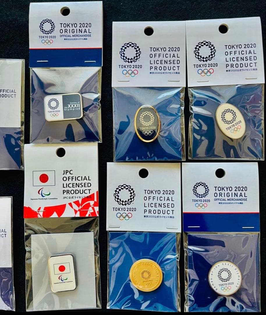 新品未開封品 東京2020公式ライセンスグッズ オリンピックピンバッチ