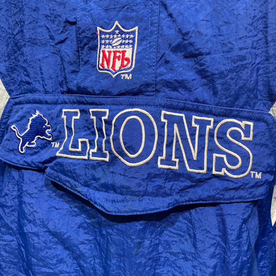 90s NFL Starter アノラックパーカー キッズ L 青 ナイロン - メルカリ