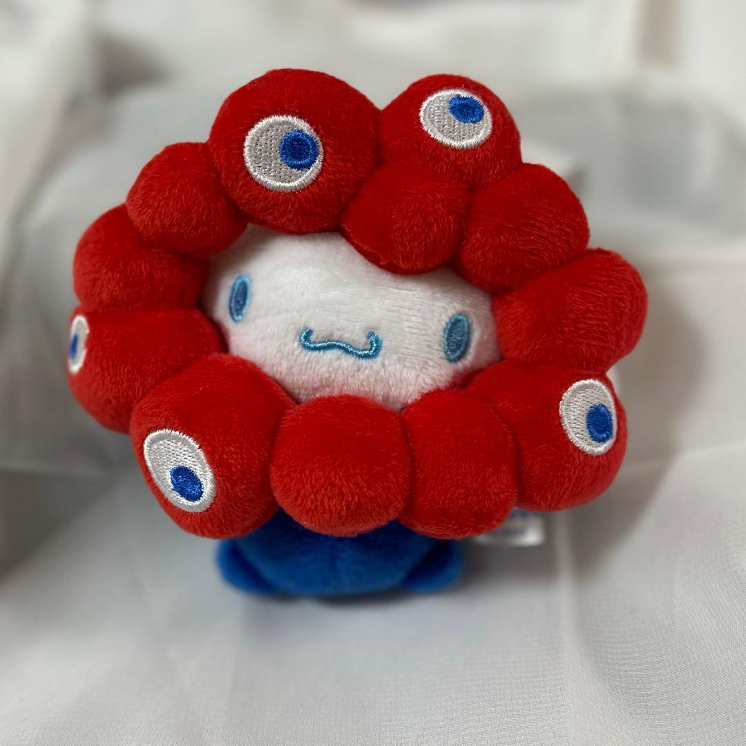 ミャクミャク サンリオ カラビナ キーホルダー シナモロール シナモン