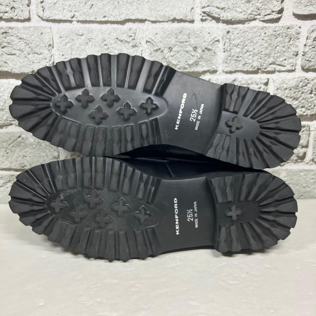 【未使用品】KENFORD 25.5cm ローファー タンクソール レザー