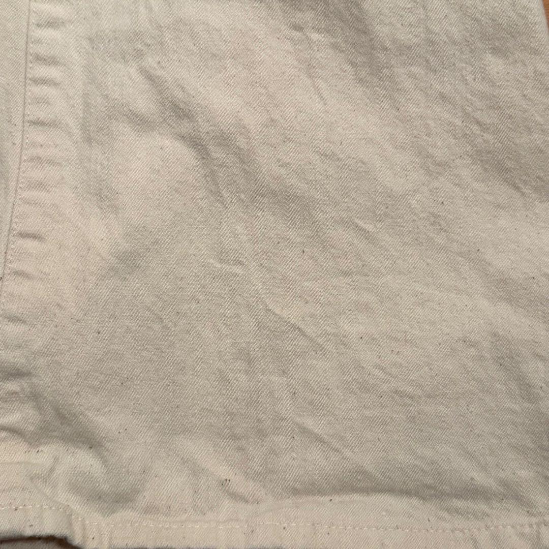 ⭐️希少⭐️キャルオーライン オーバーオール 立体裁断 生成り XL相当