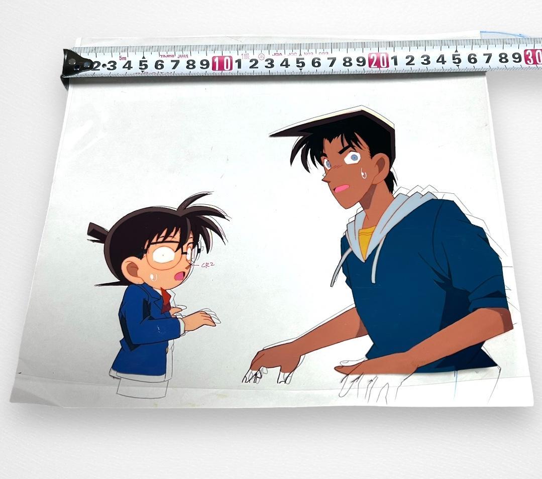 希少】名探偵コナン セル画 江戸川コナン 服部平次 - メルカリ