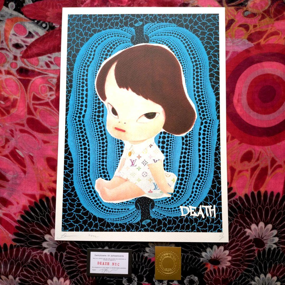 K*♡様 death nyc 世界限定100枚　奈良美智　ロッタちゃん　草間彌生 Yahoo!オークション - DEATH NYC 奈良美智 NARAYOSHITOMO 草間彌生 か
