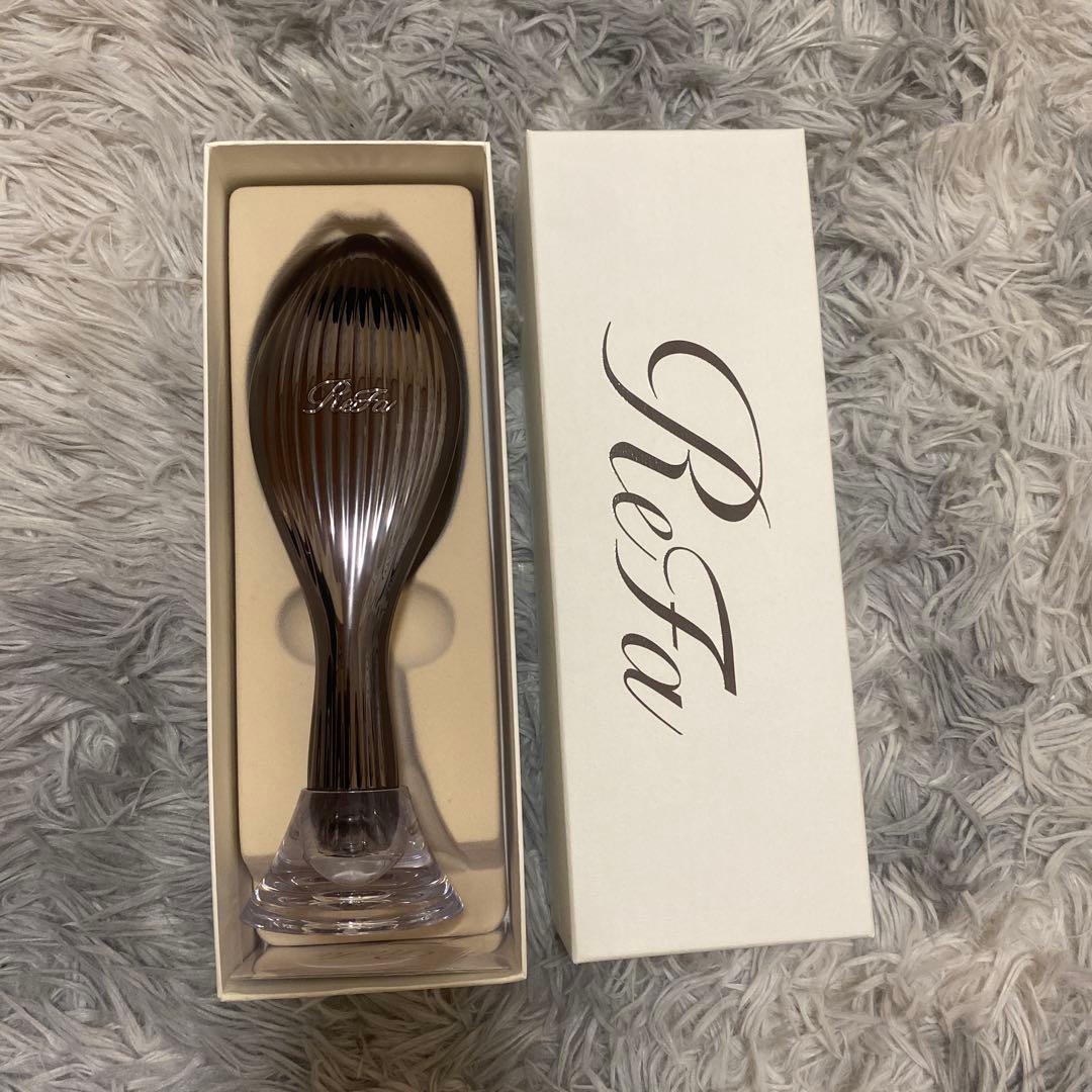 ReFa エールブラシレイ ブラック 箱・スタンド付き - メルカリ