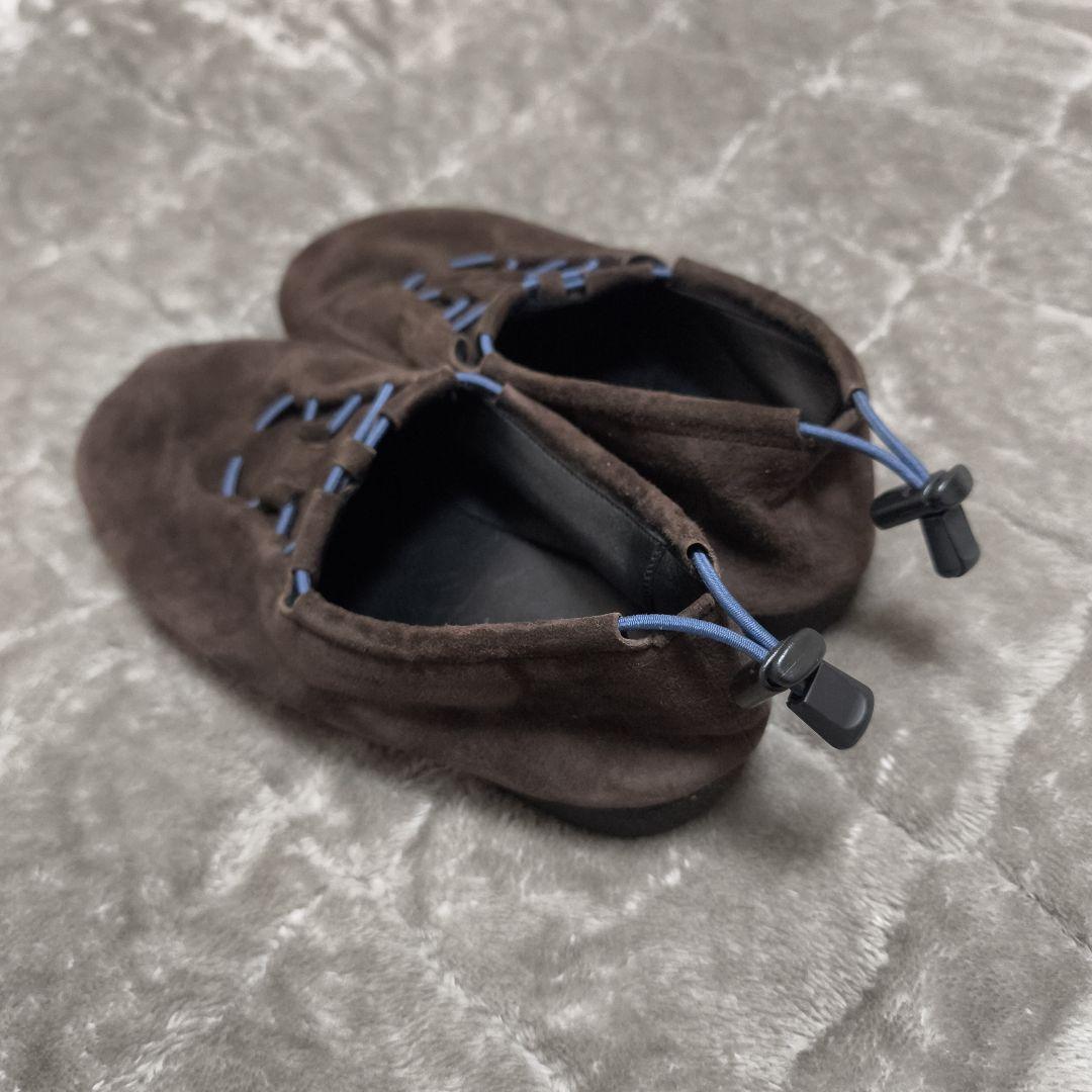 AURALEE スウェード コード モックシューズ オーラリー - メルカリ