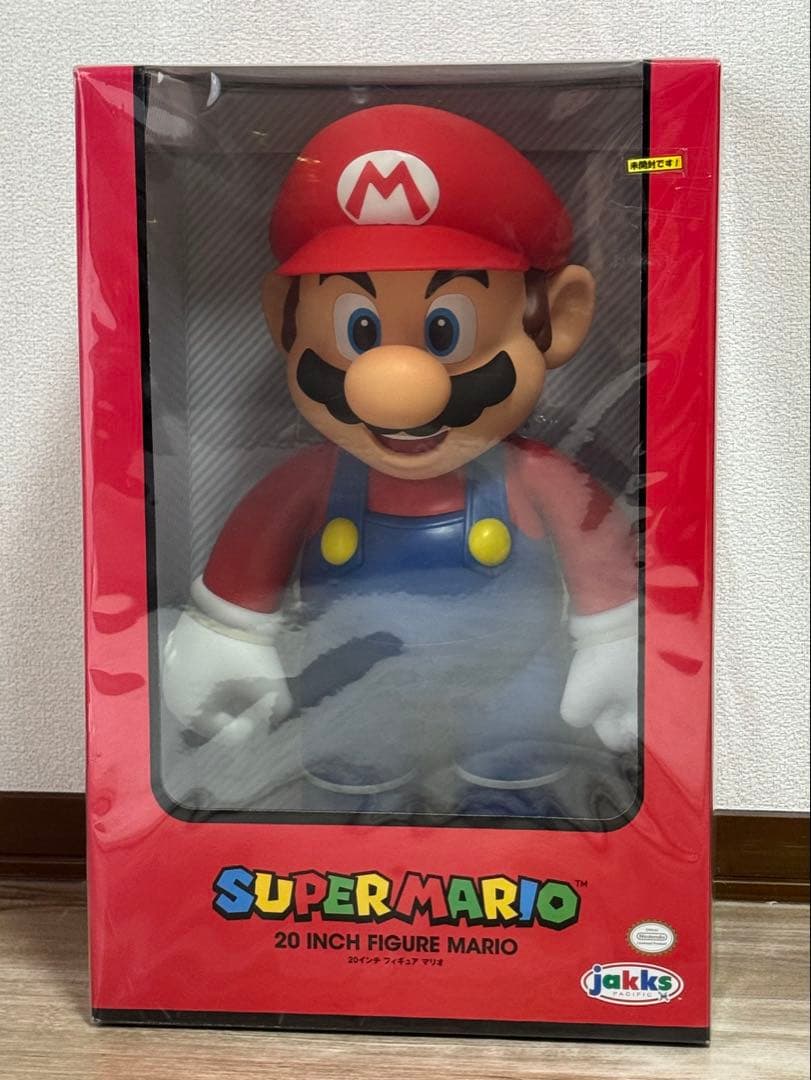 ゆっさん【新品・未開封】スーパーマリオ 20インチフィギュア ゆっさん【新品・未開封】スーパーマリオ 20インチフィギュア 新品未