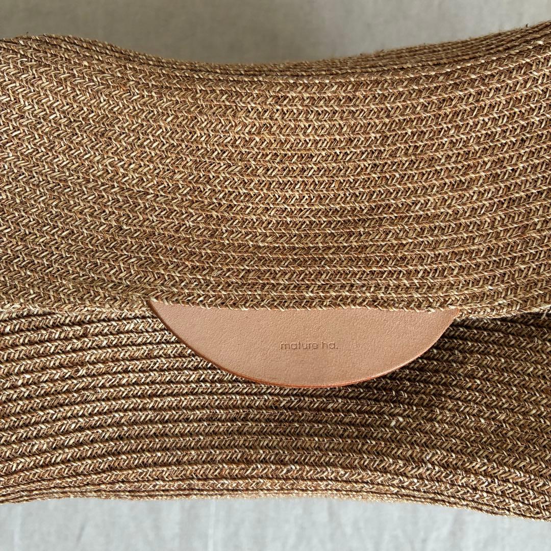 mature ha. マチュアーハ ショルダーバッグ かごバッグ - メルカリ