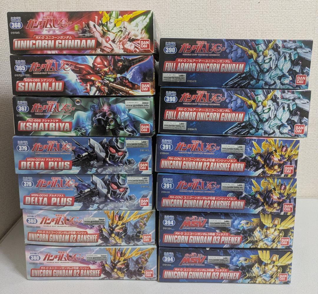 【未使用/未組立】BB戦士 ガンプラまとめ UC ユニコーンガンダム BB戦士 360 ユニコーンガンダム | 機動戦士ガンダムUC[ユニコーン