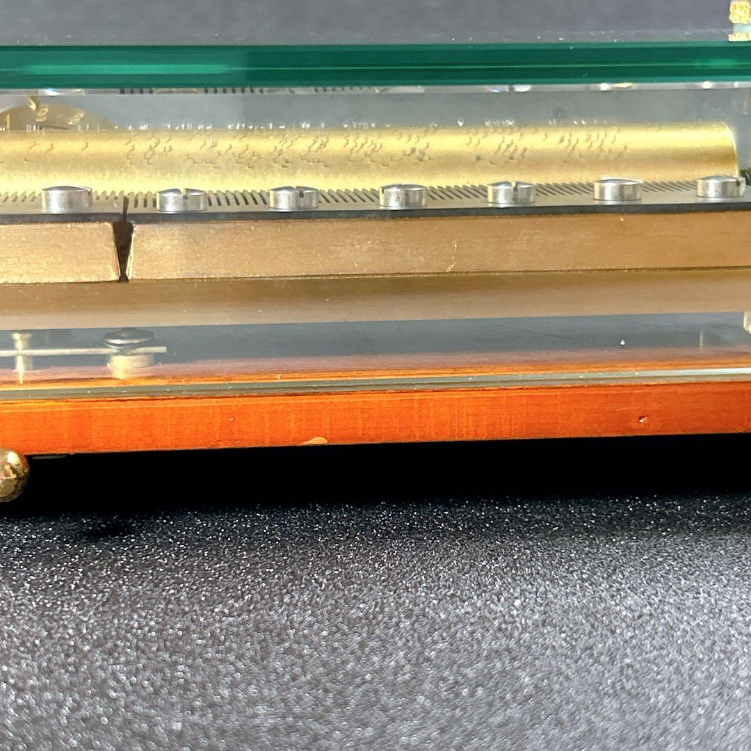 最高峰 REUGE 144弁 ガラスオルゴール 椿姫/ナブッコ/トロヴァトーレ