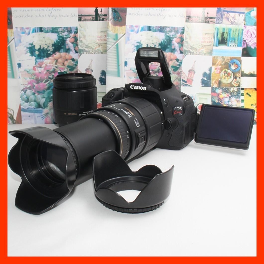 ❤️新品カメラバック付❤️Canon EOS kiss x5 超望遠ダブルレンズ