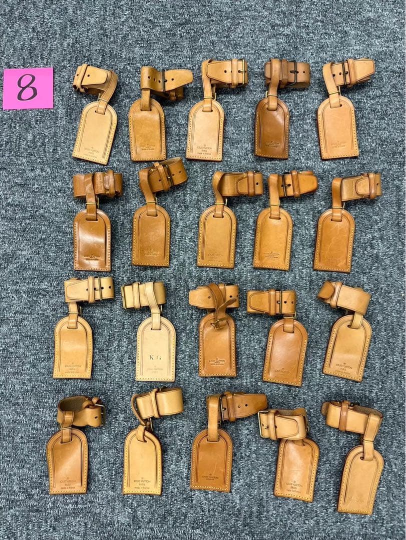 ルイヴィトン　ネームタグ　ポワニエ　20個セット ginzaparis2_1-0165311