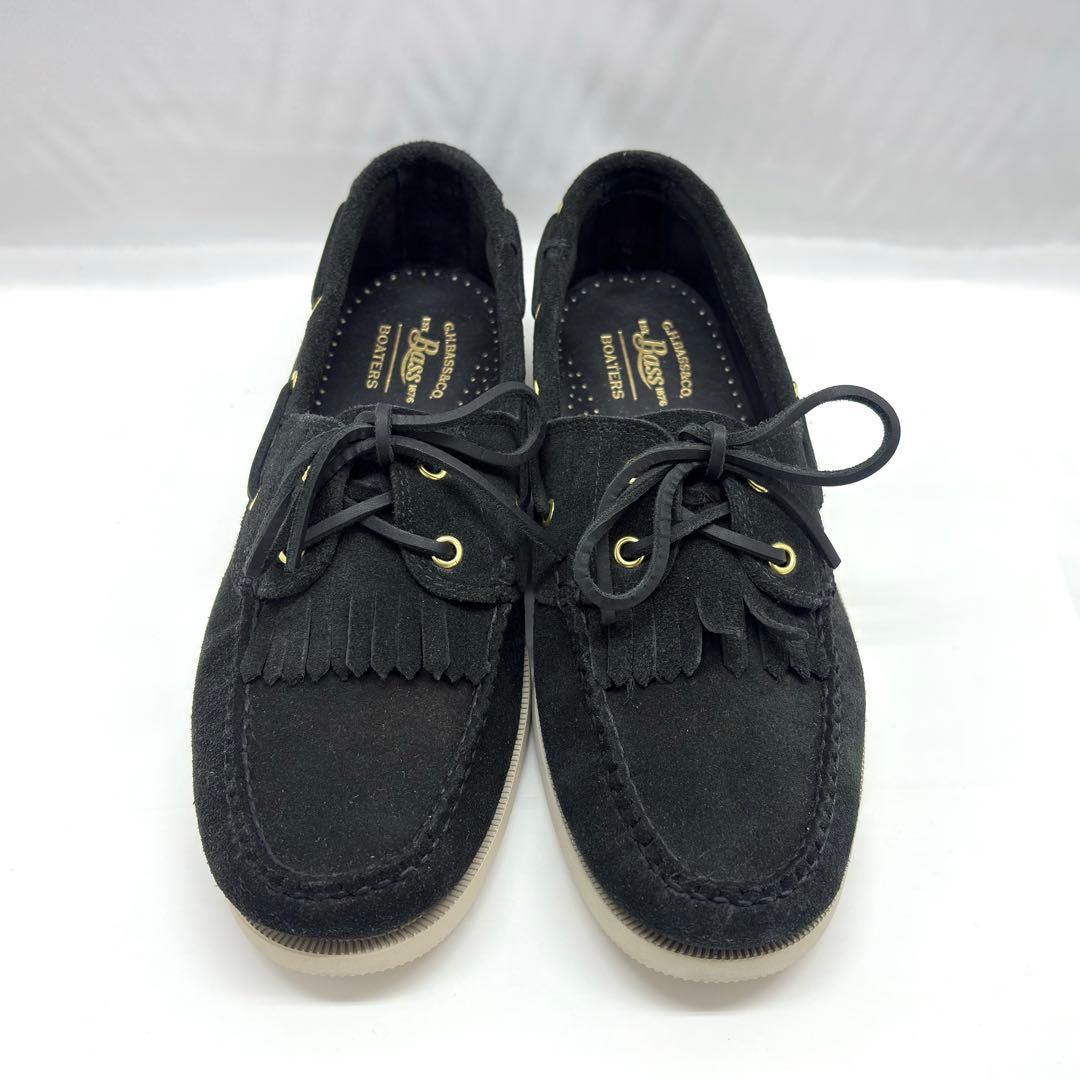 G.H.BASS JETTYⅡ デッキ ローファー 28cm スエード