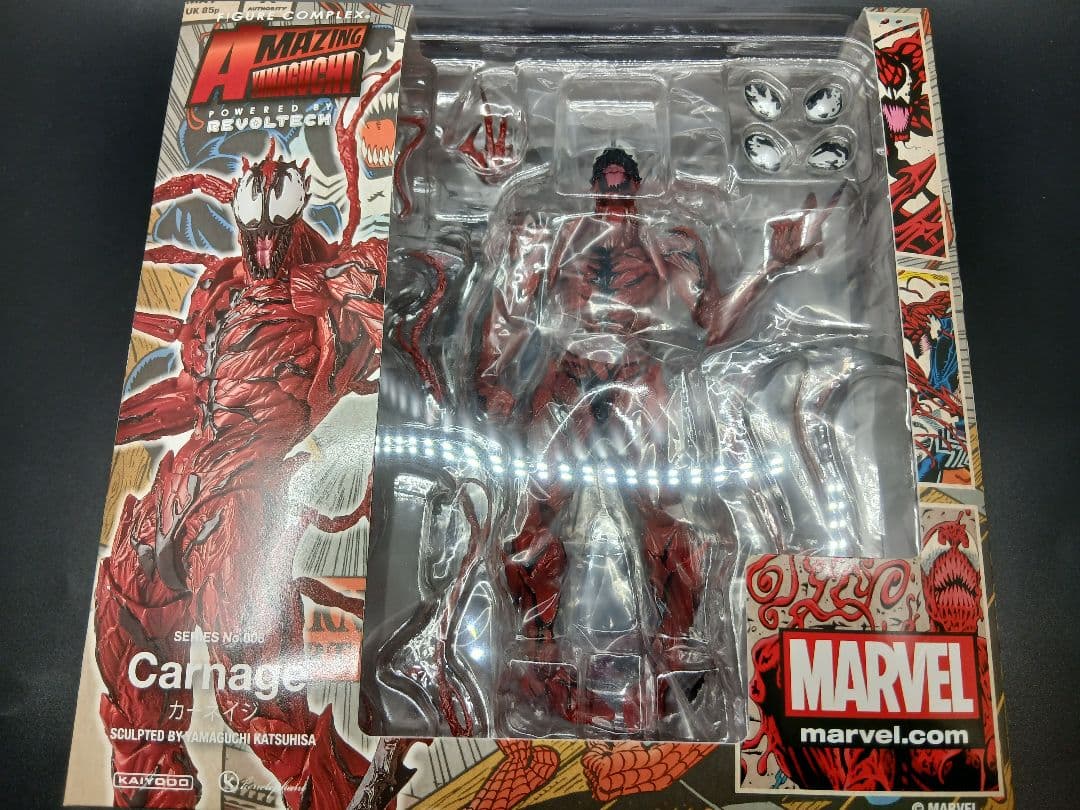 アメイジング　ヤマグチ カーネイジ　フィギュア　リボルテック 海洋堂 AMAZING YAMAGUCHI Carnage アメイジング・ヤマグチ カーネイジ 海洋堂