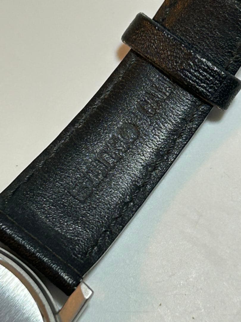 pizza様専用 SEIKO シャリオ 黒文字盤 スティーブ・ジョブズ復刻版