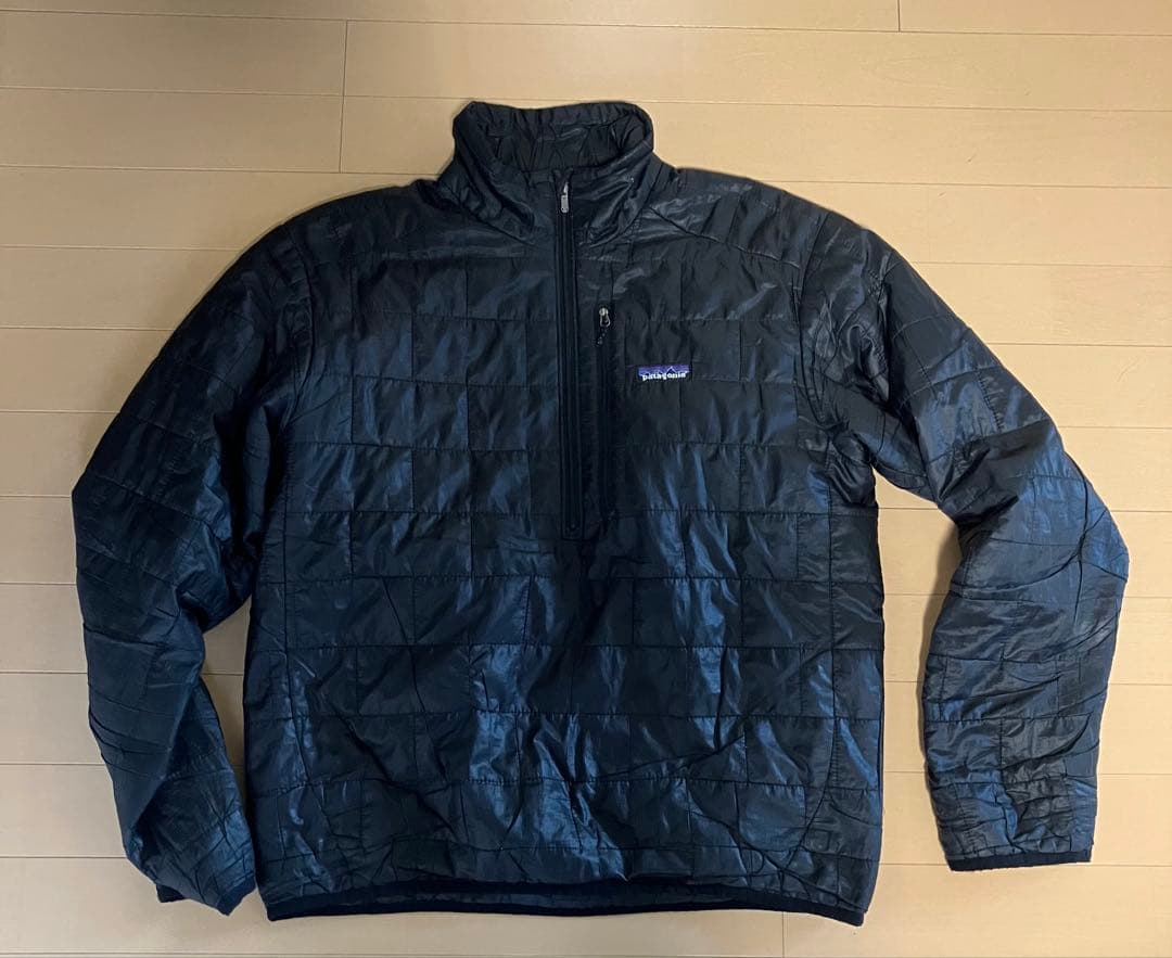 パタゴニア　patagonia ナノパフプルオーバー　S ブラック パタゴニア ナノパフ ビビー プルオーバー S ブラック 84186 - メルカリ