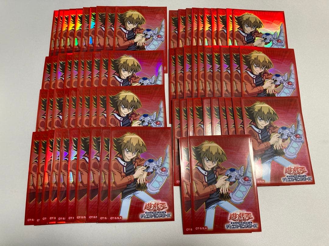 遊戯王 遊城十代 スリーブ 72枚 遊城十代スリーブ70枚（ノヴァマスター無し） 未使用の通販 ライザー