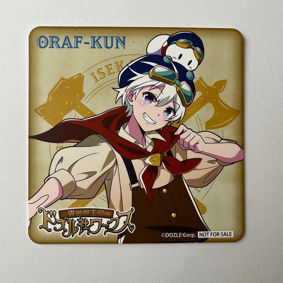 ドズル社ワークス コースター おらふくん - メルカリ