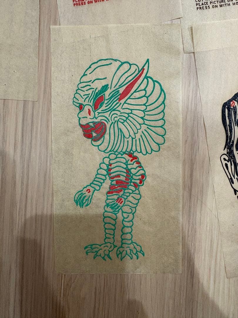 60s 転写 転写シート 山田蓮 オモシーチャンネル ヴィンテージ - メルカリ