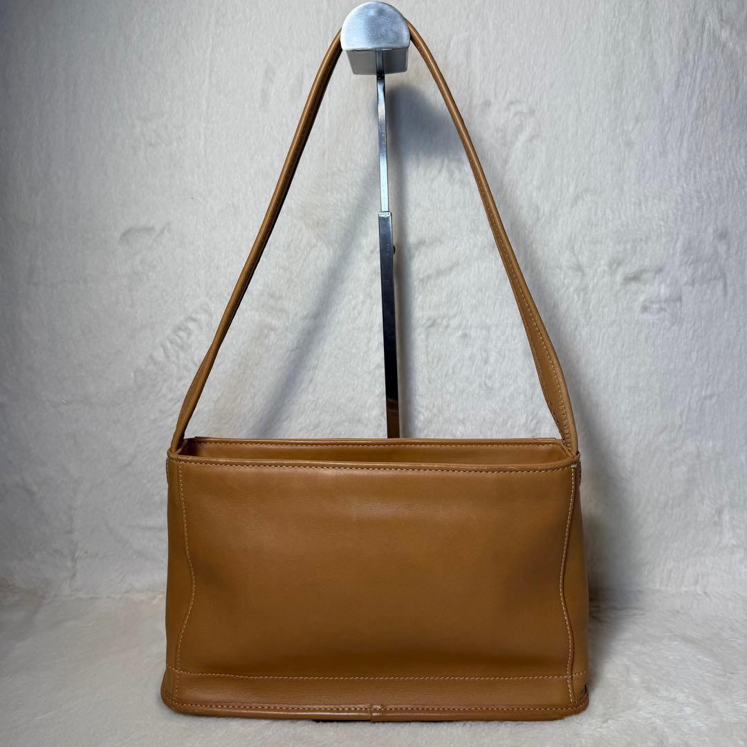 COACH コーチ 9309 オールドコーチ レザー ハンドバッグ ベージュ