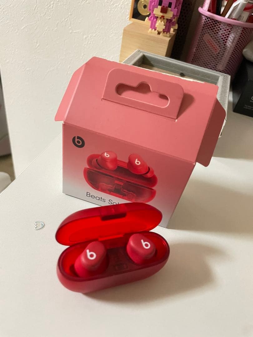 Beats Studio Buds レッド 完全ワイヤレスイヤホン Beats Studio Buds レッド MJ503PA/A
