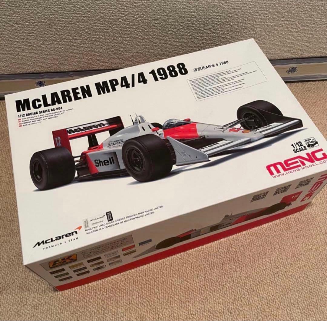 MENG MODEL モンモデル 1/12 マクラーレン MP4/4 1988 マクラーレン MP4/4 1988 (プレカラーバージョン) (プラモデル