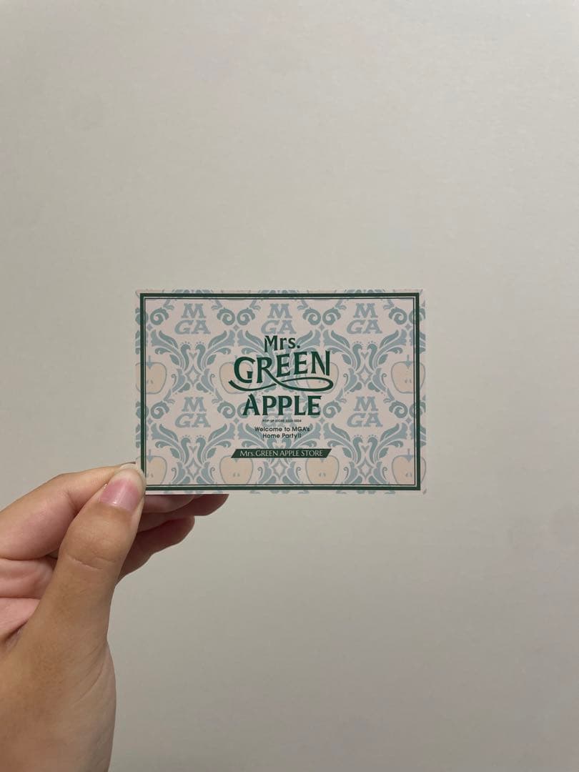 ミセスグリーンアップル サイン入りフォトカード ポップアップストア