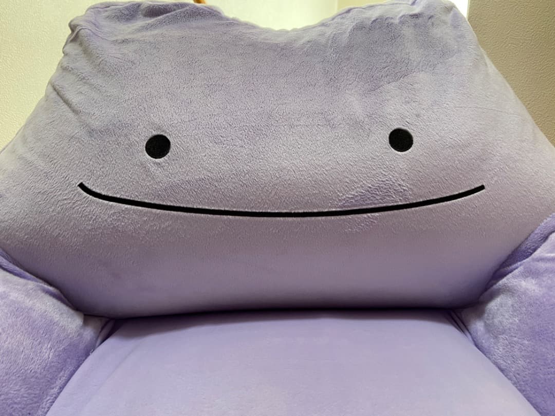 ポケモン　メタモン　ビーズソファー 楽天市場】ソファ 一人掛け メタモン ポケモン 「 メタモンビーズ