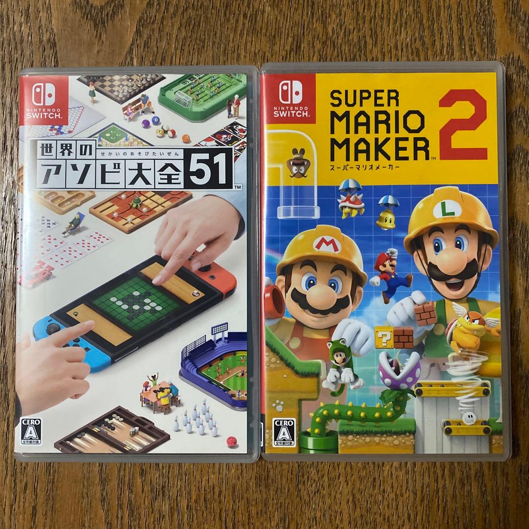 Switch スーパーマリオメーカー2 世界のアソビ大全51 - メルカリ