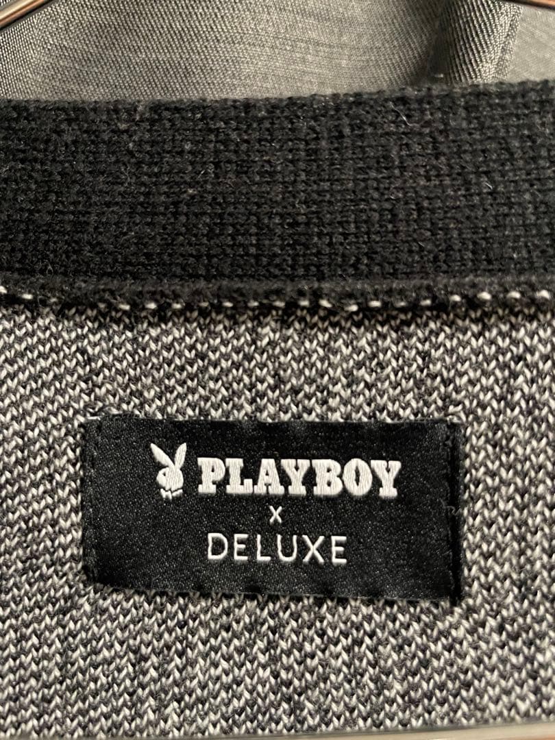 山田レン着用 DELUXE×PLAYBOY カーディガン - メルカリ