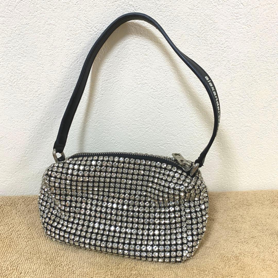 Alexanderwang ハンドバッグ ラインストーン クリスタル レディース