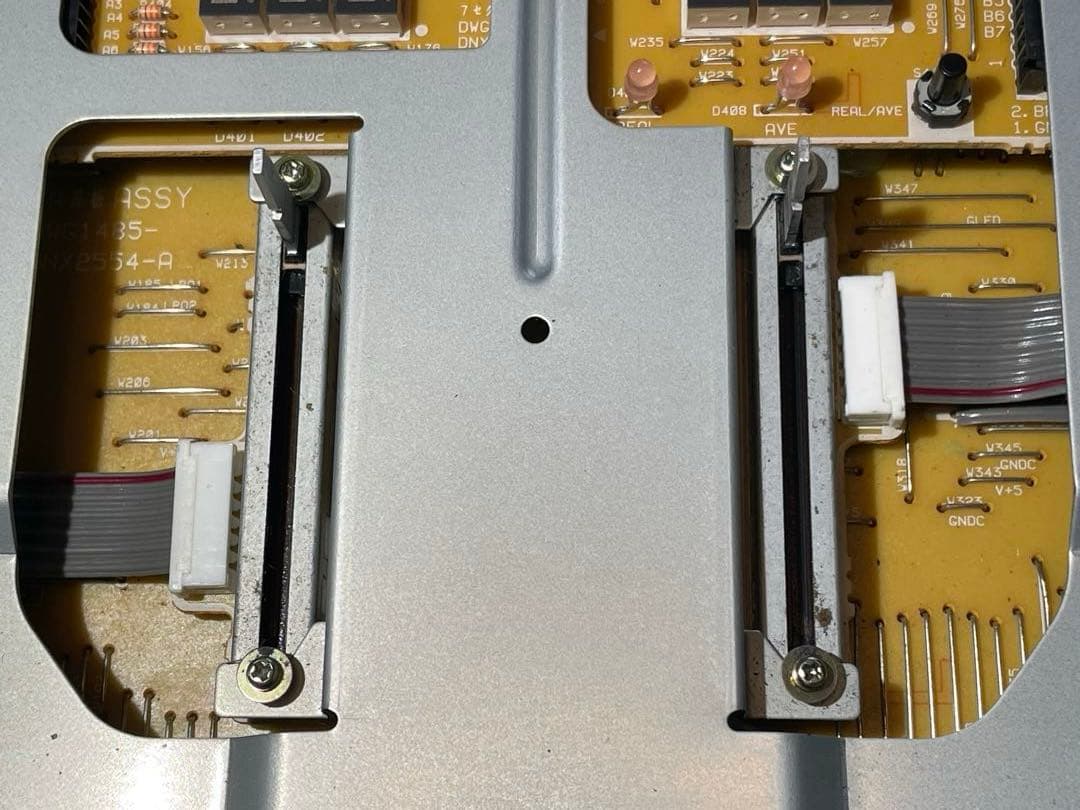 pioneer dj パイオニア DJM-300 シルバー フェーダーメンテ