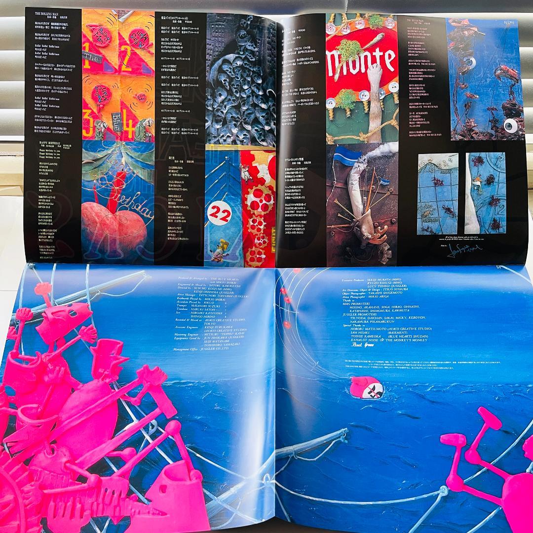 レコード2枚組 ザ・ブルーハーツ ハイ・キックス THE BLUE HEARTS