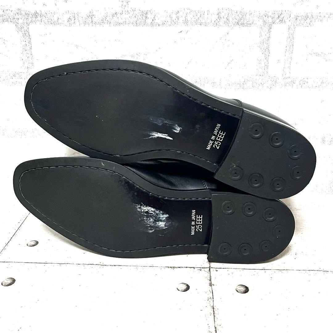 リーガル】ストレートチップ V075 内羽♡ブラック 25EEE - メルカリ