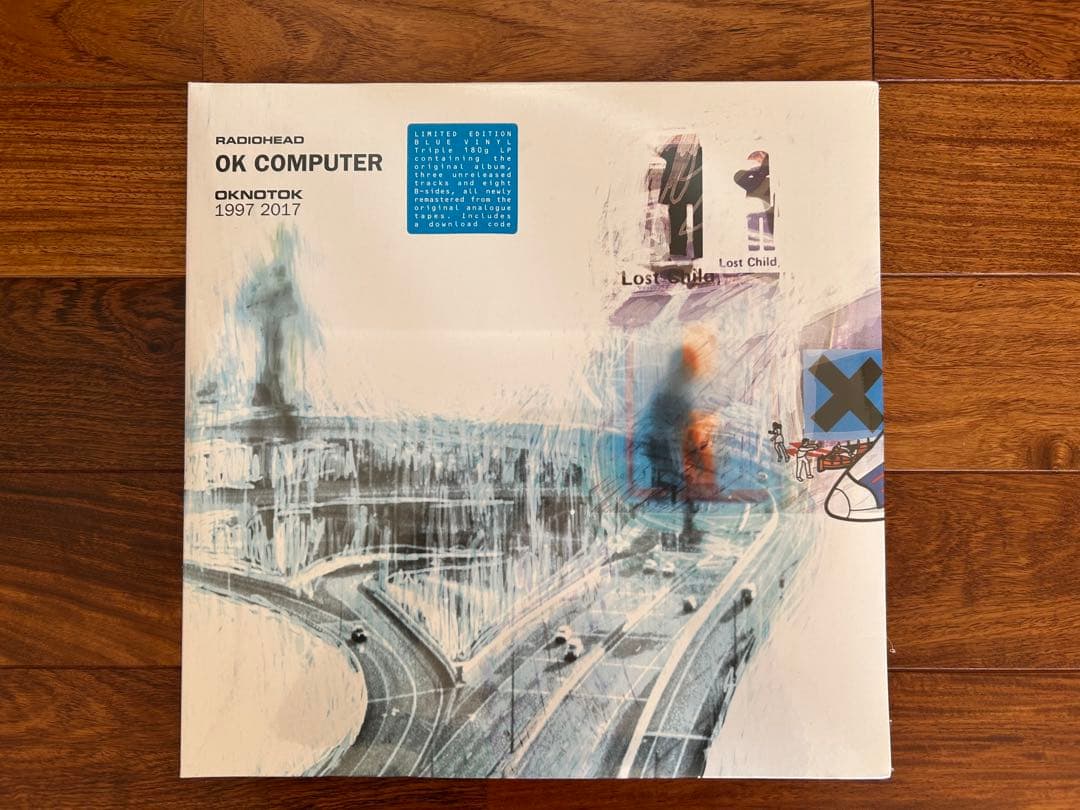 Radiohead OK COMPUTER 3LP/限定ブルー・ヴァイナル LP) Radiohead - OK Computer 20th Ann. (3LP Blue Oknotok 1997 2017