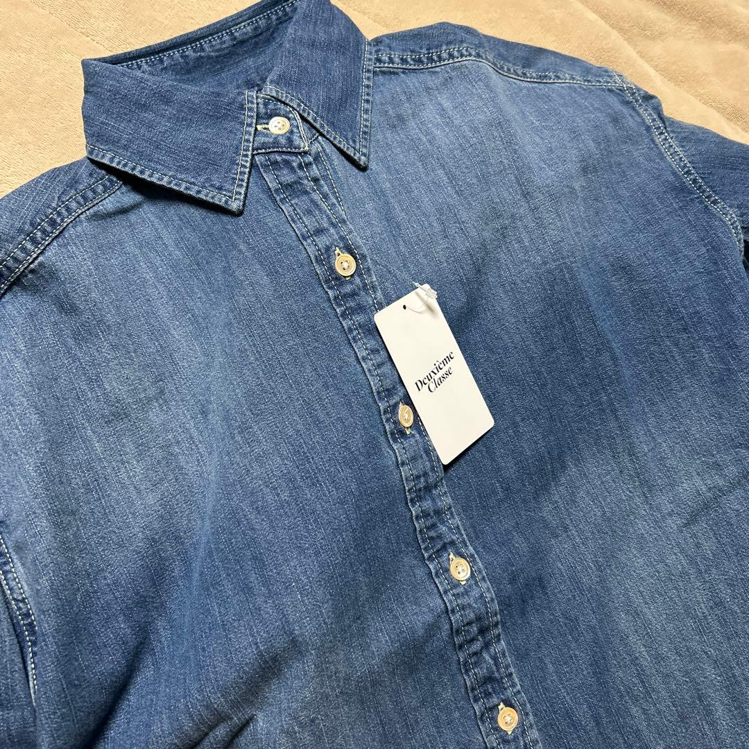新品 ドゥーズィエムクラス 別注 Lee デニムシャツ - メルカリ