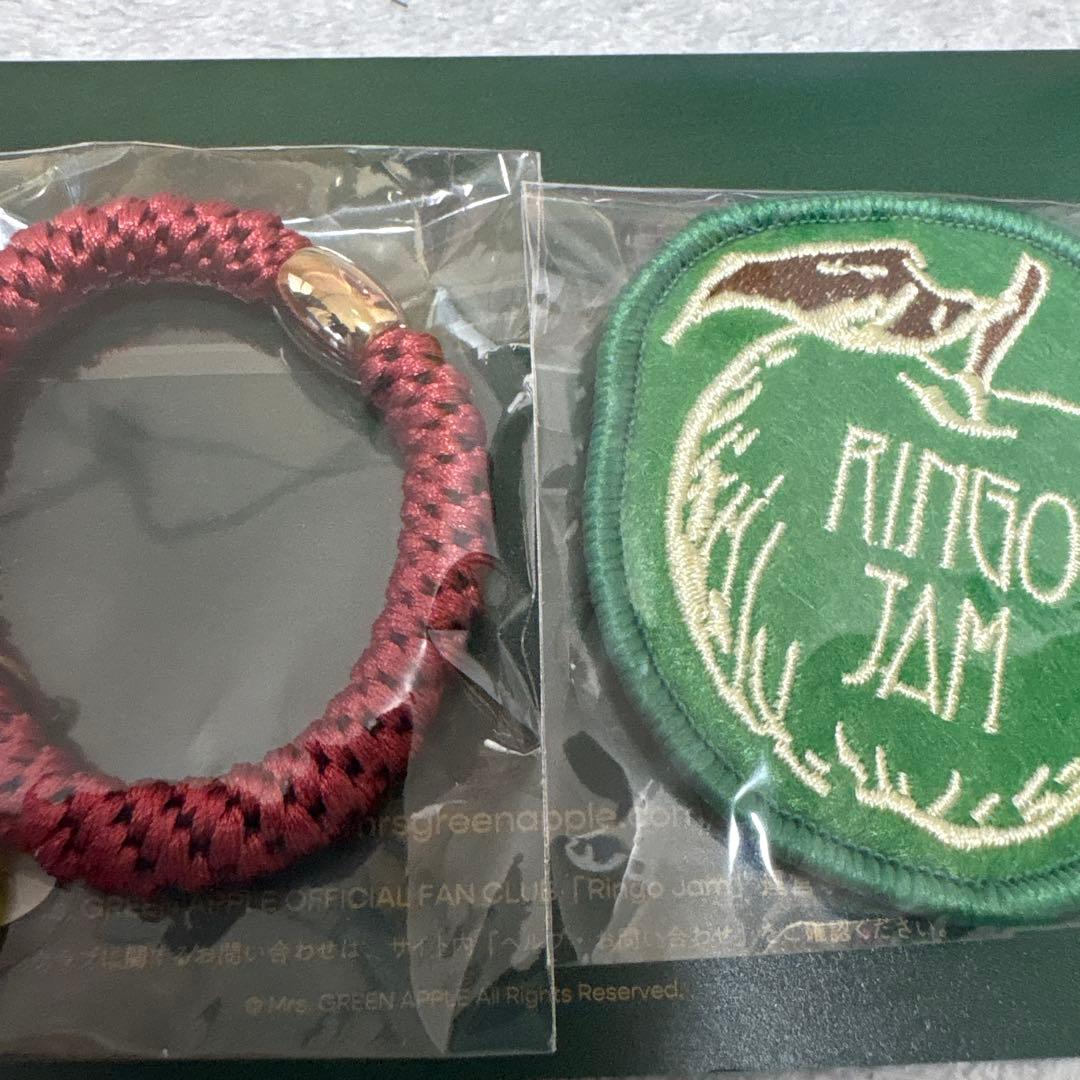 ミセスグリーンアップル バベルの塔 スピードくじ ワッペン 緑