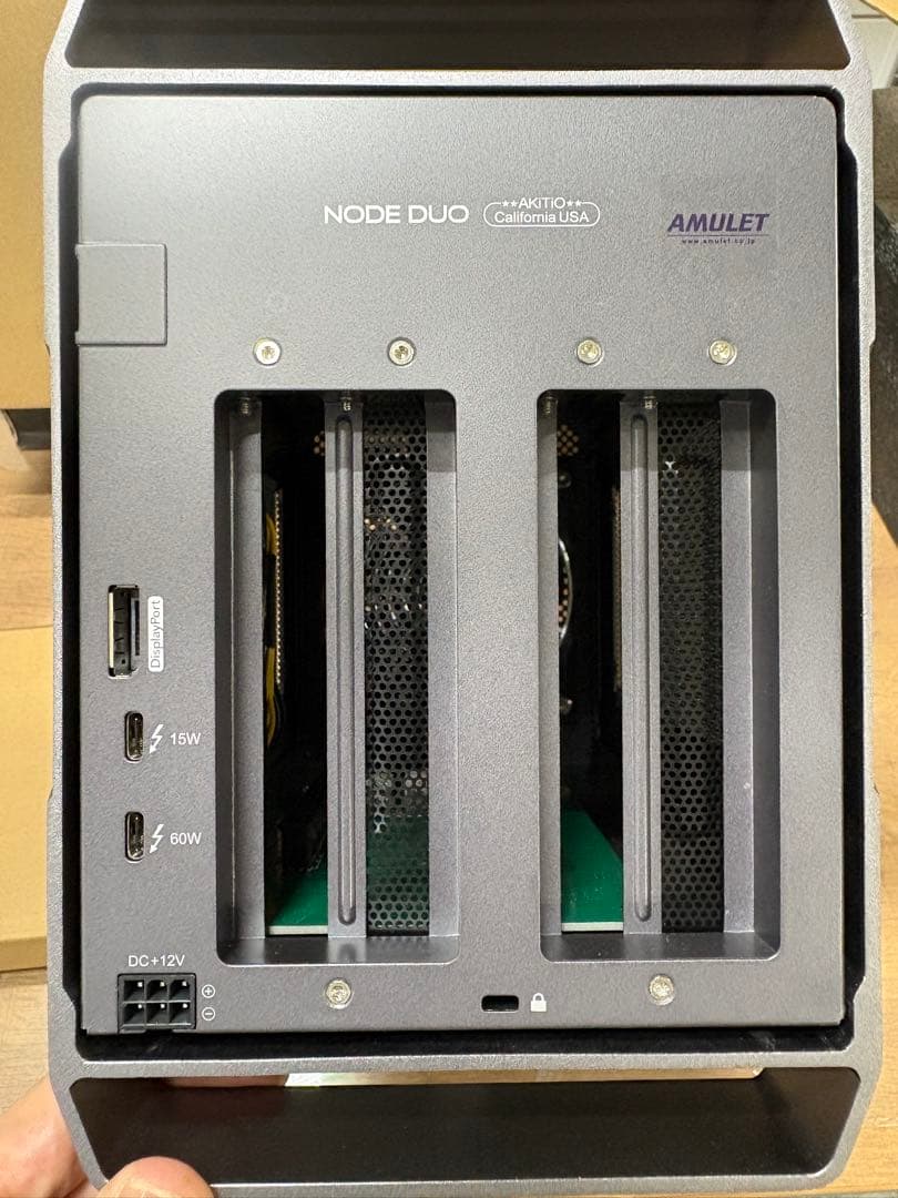 その他 AKiTio Node Duo AKiTiO Node Duo Review – Two Slots, Endless Possibilities | eGPU.io