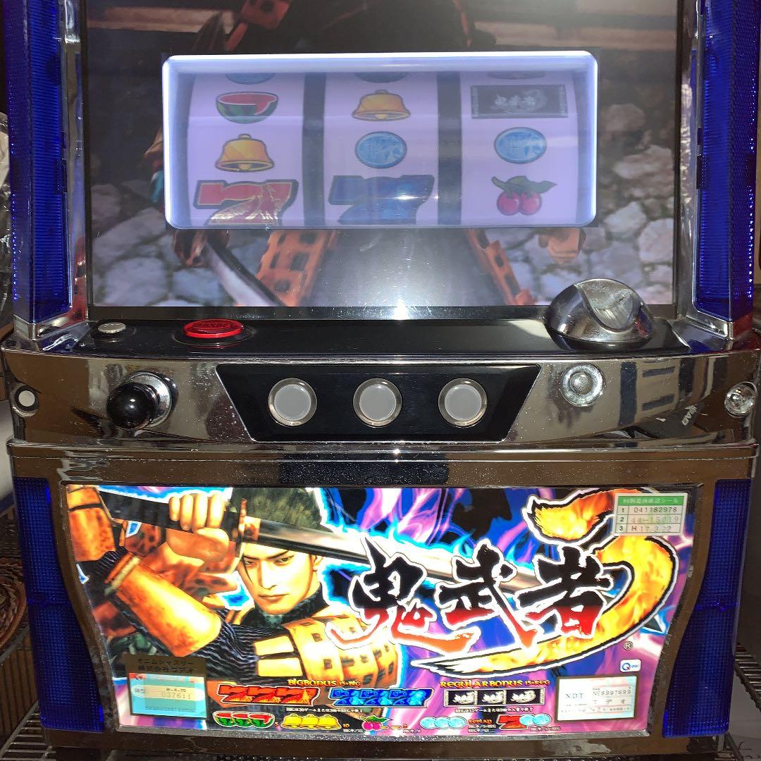 パチスロ スロット 鬼武者3 4号機 コイン不要機 動作確認済み 現状お