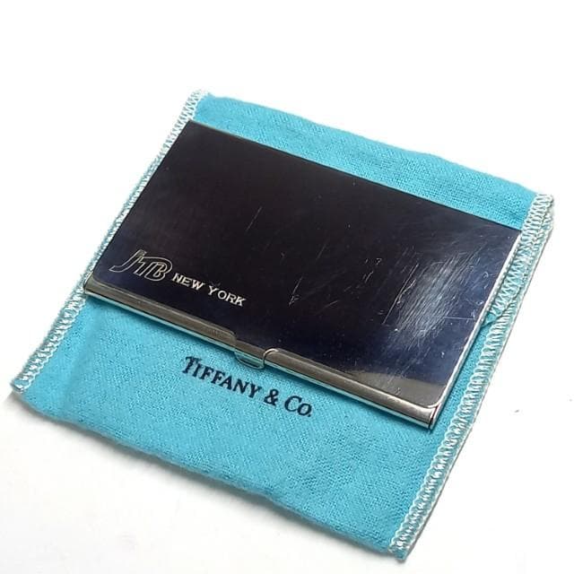 阪神様ティファニー JTBコラボ 名刺入れ シルバー SILVERPLATE 楽天市場】ティファニー TIFFANY&Co. 名刺入れ カードケース シルバー