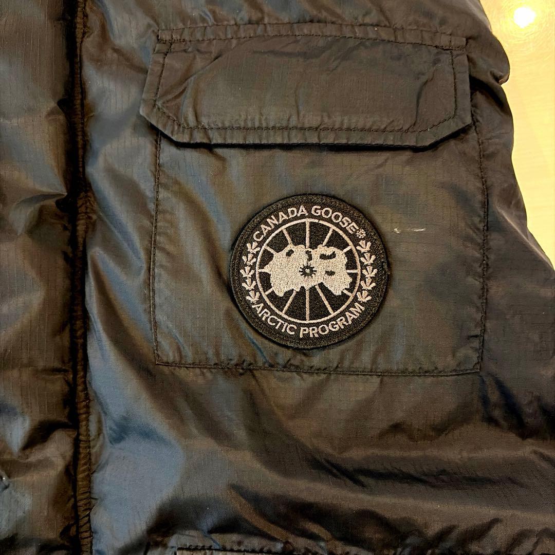 美品 カナダグース ブラックレーベル 3337M R アルバーダウンベスト M